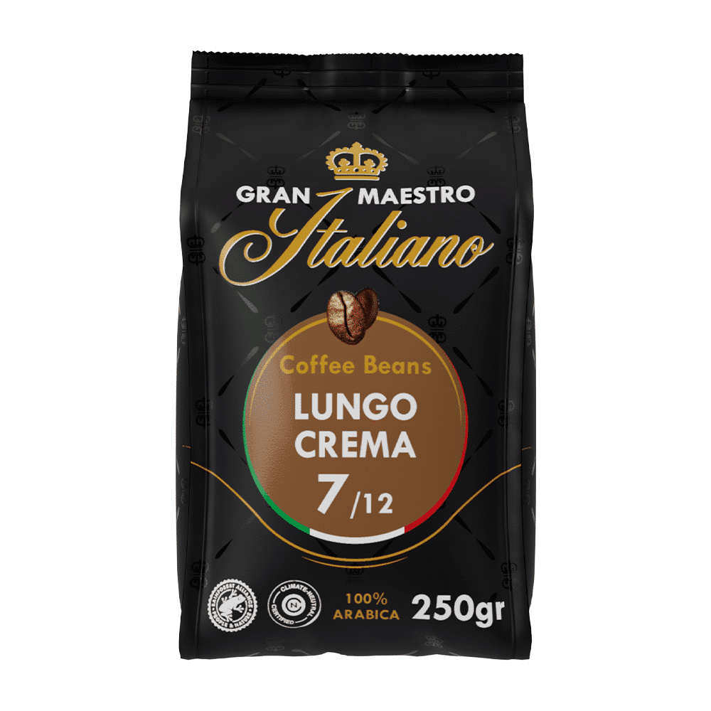 Gran Maestro Italiano Lungo Crema 250gr beans