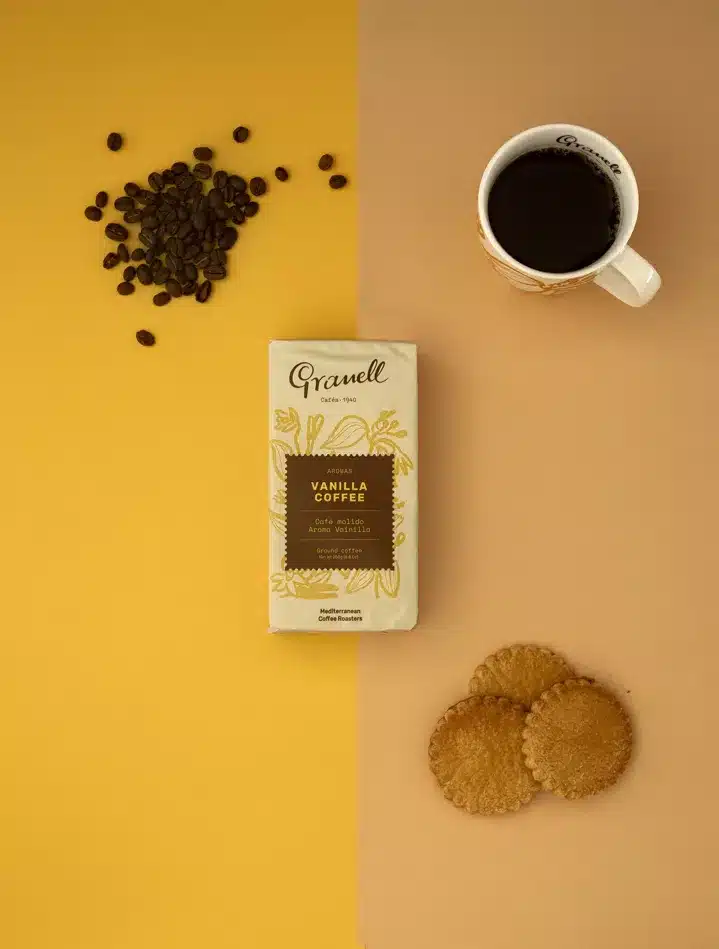 Grannell gemalen koffie vanilla