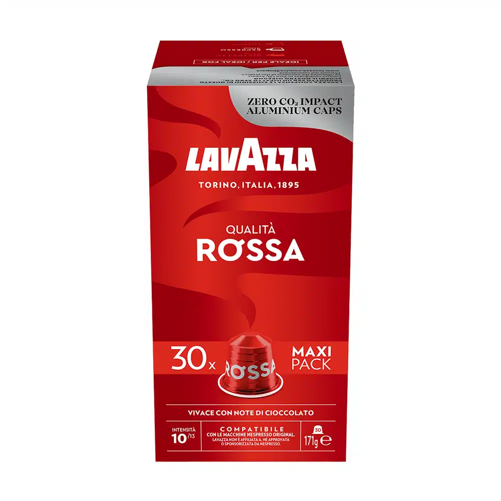 Koffiemaatje-lavazza-qualita-rossa-30cups-01 Lavazza Qualità Rossa - 30 Koffiecups - Afbeelding 1